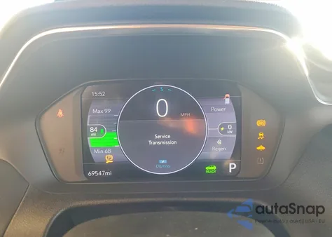 2023 Chevrolet Bolt Ev 2Lt из США, поврежденный, VIN 1G1FX6S07P4194883